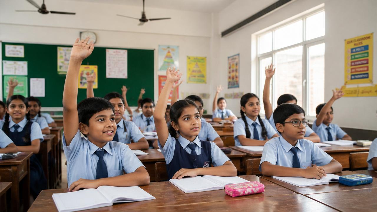 Primary Indian students